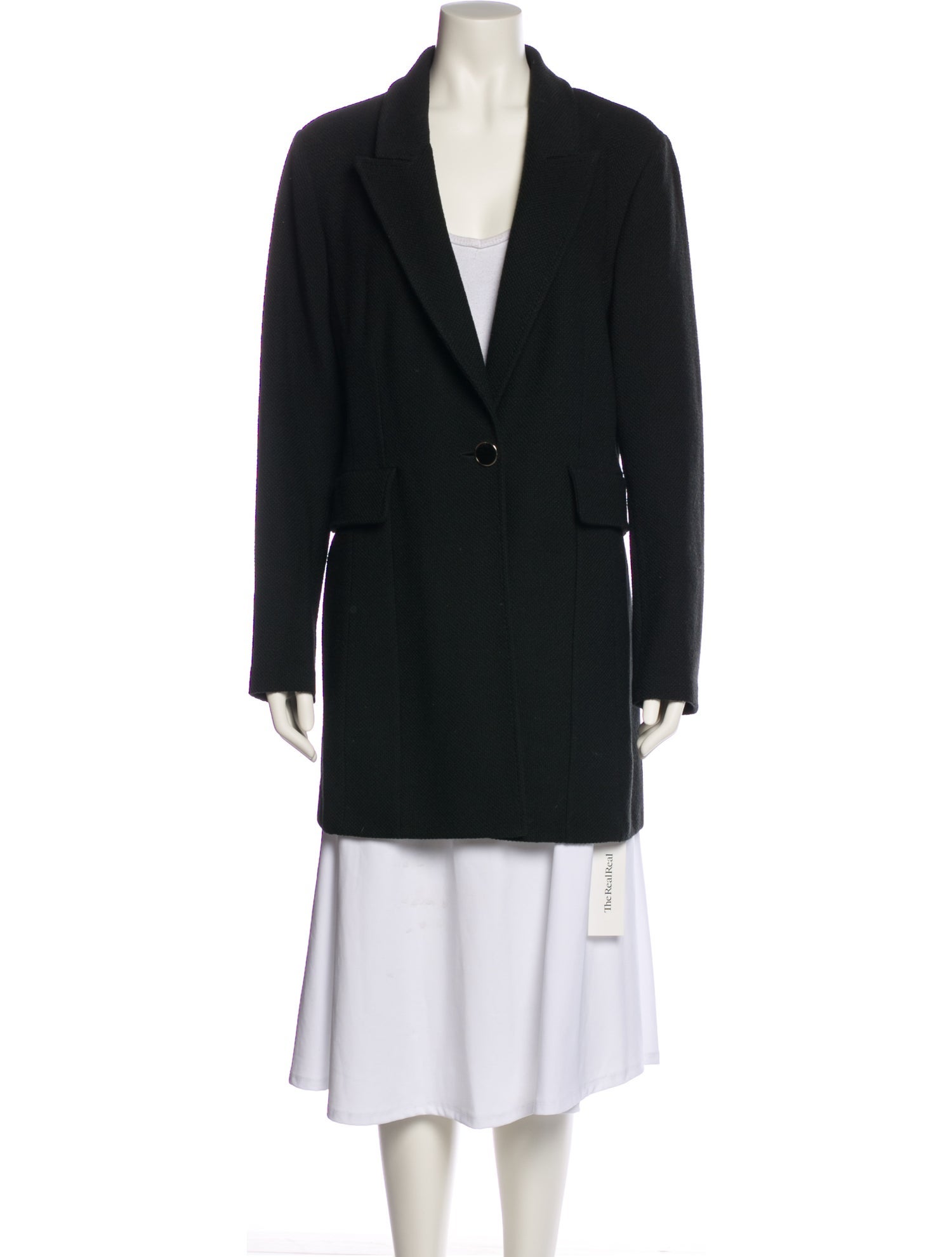 St. John Caviar Wool Blazer