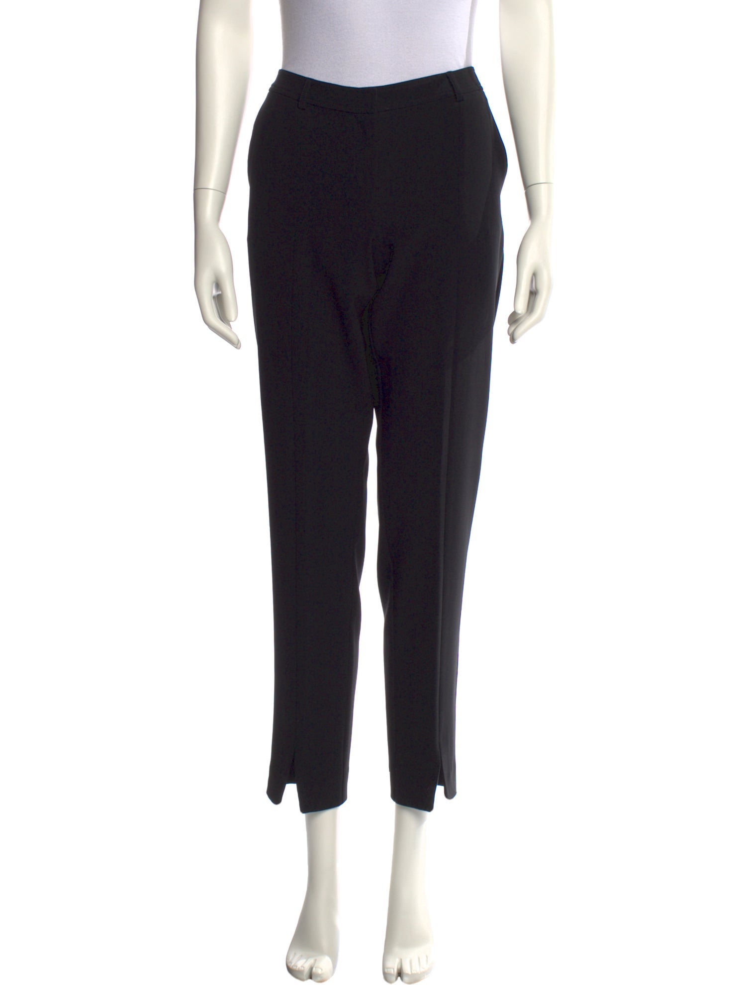 St. John Caviar Straight Leg Pants