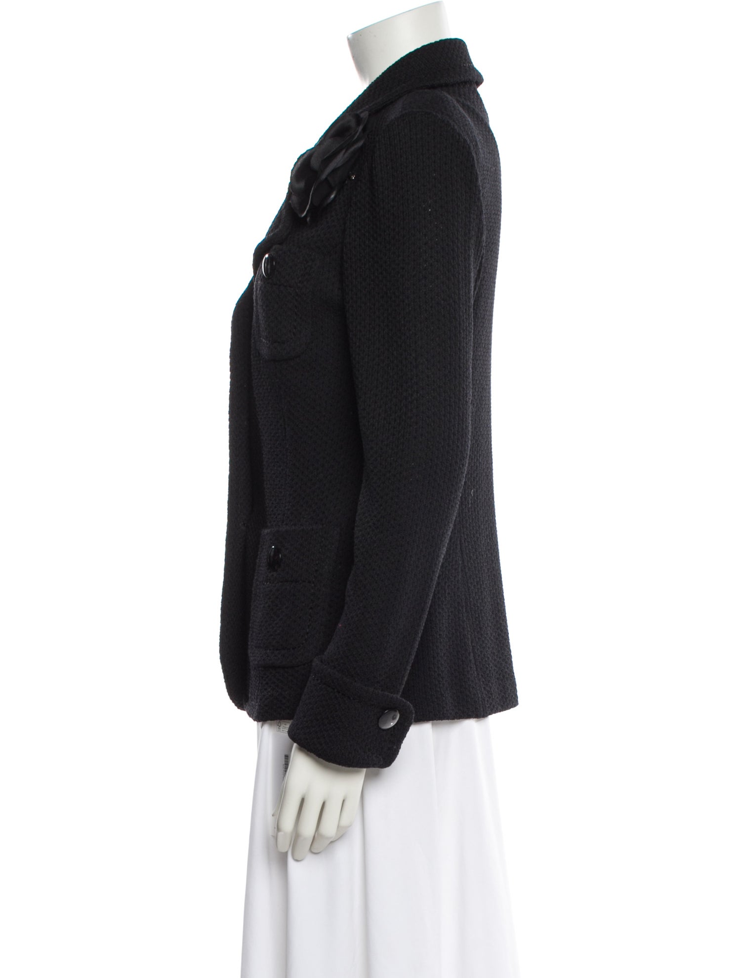 St. John Caviar Wool Jacket