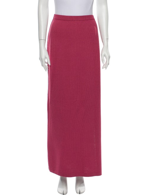 St John Evening Long Skirt Pink