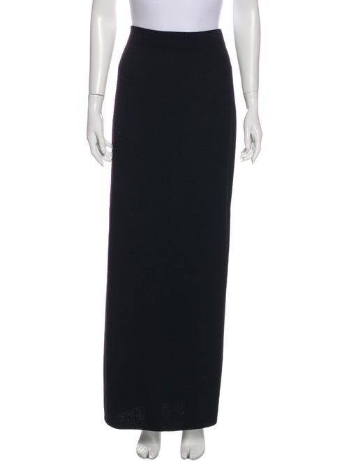 St John Evening Long Skirt Black