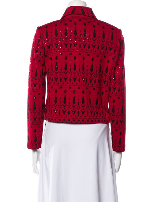 St. John Evening Printed Blazer