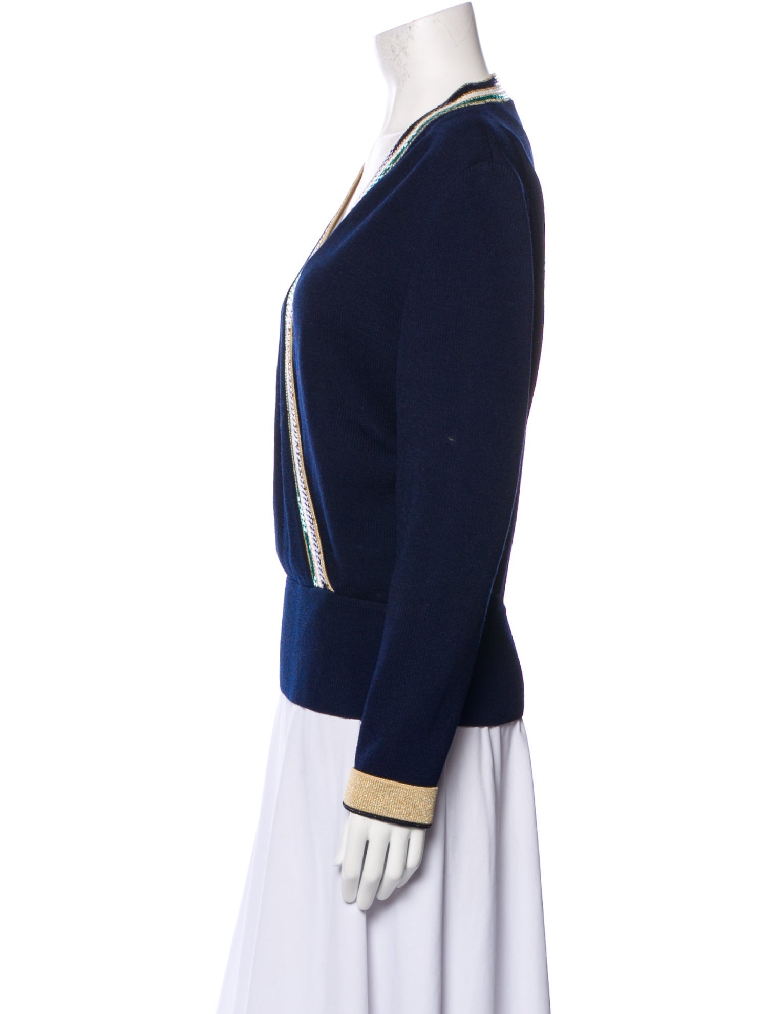 St. John Evening V-Neck Sweater