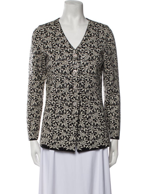 St. John Evening Printed Evening Jacket