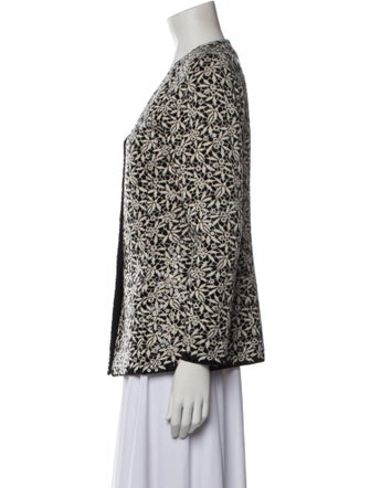 St. John Evening Printed Evening Jacket