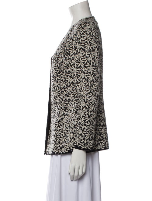 St. John Evening Printed Evening Jacket