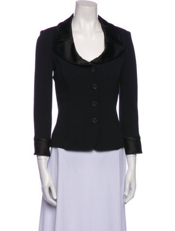 St. John Evening Jackets Velvet Jacket XS