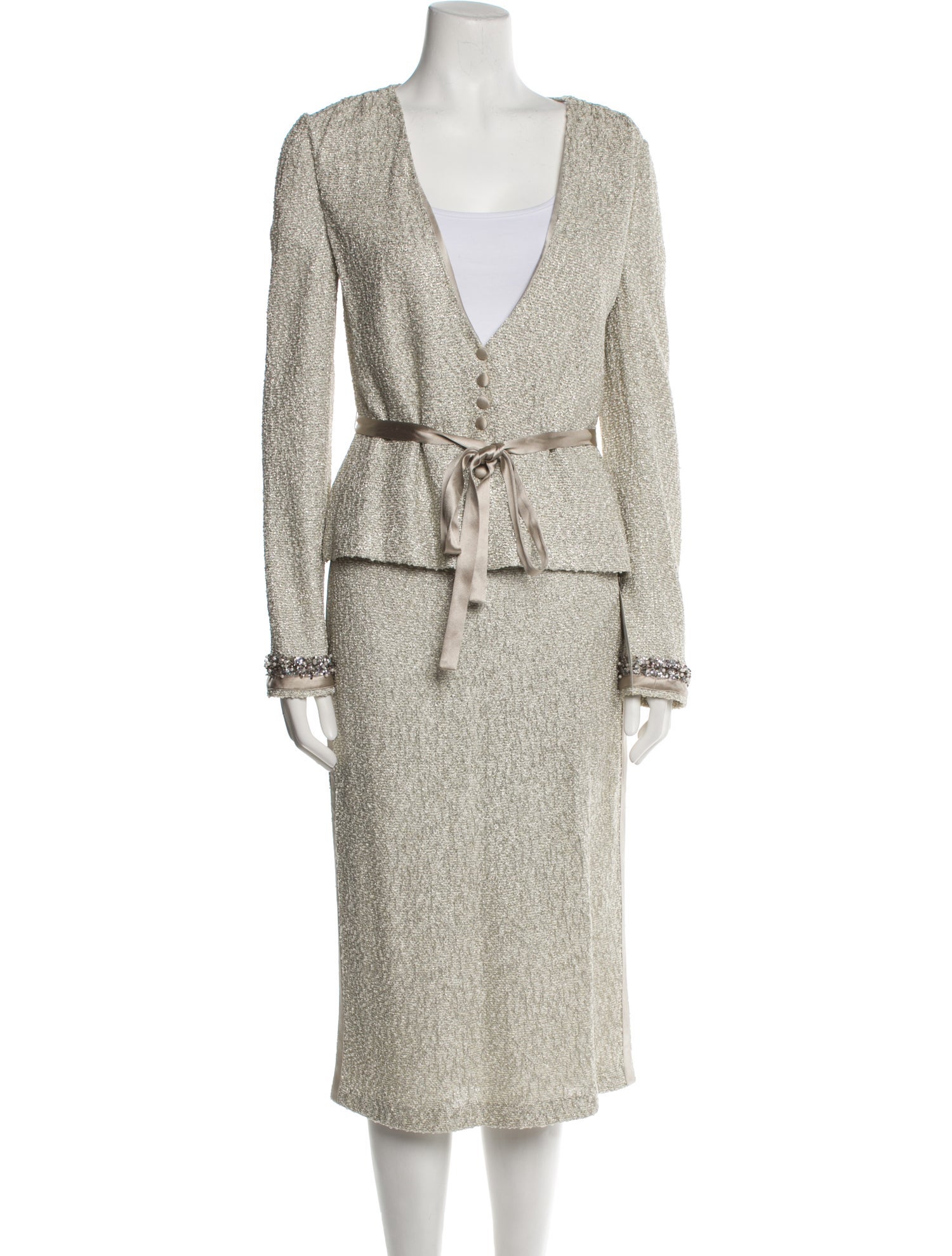 St. John Evening Skirt Suit