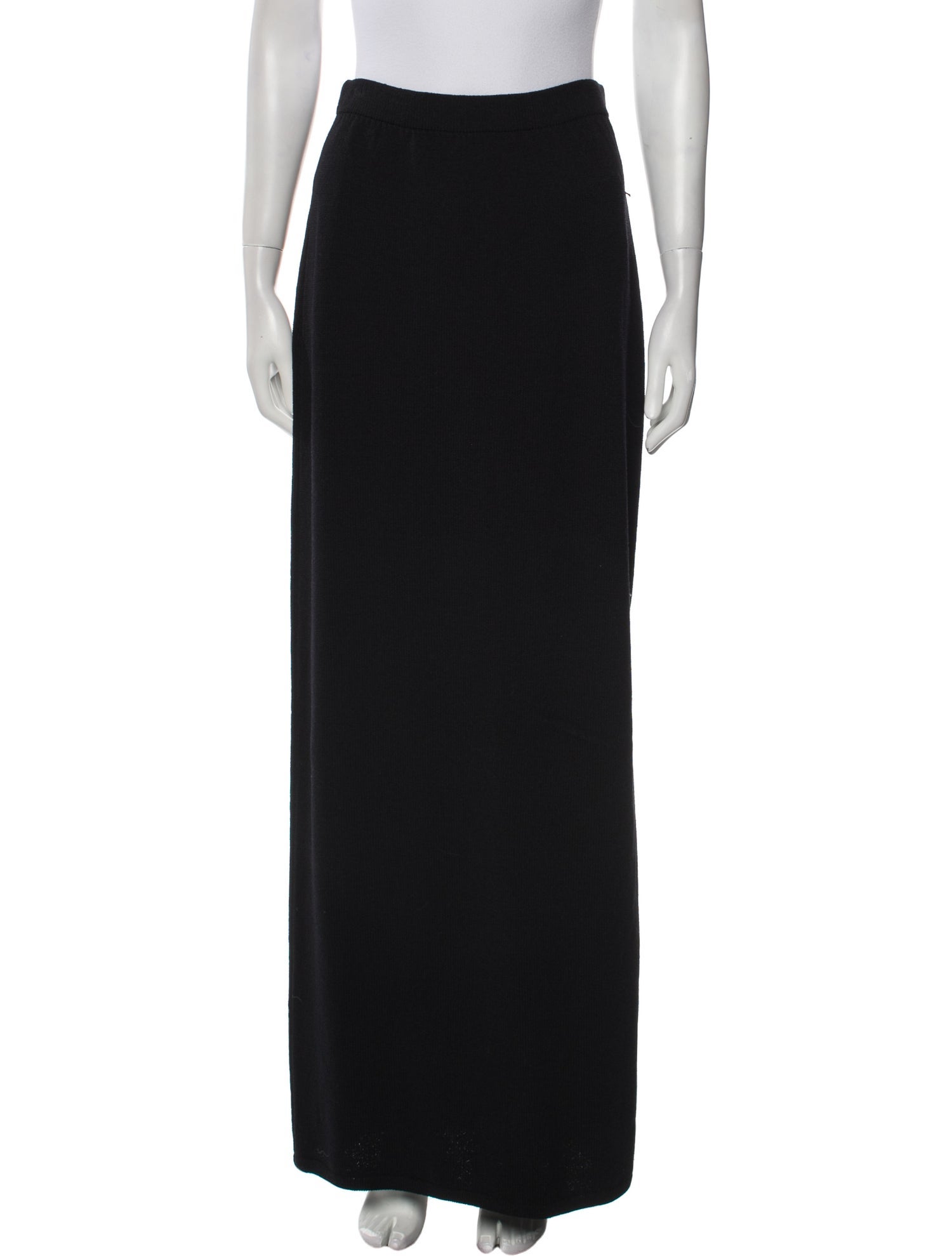 St. John Evening Wool Long Skirt