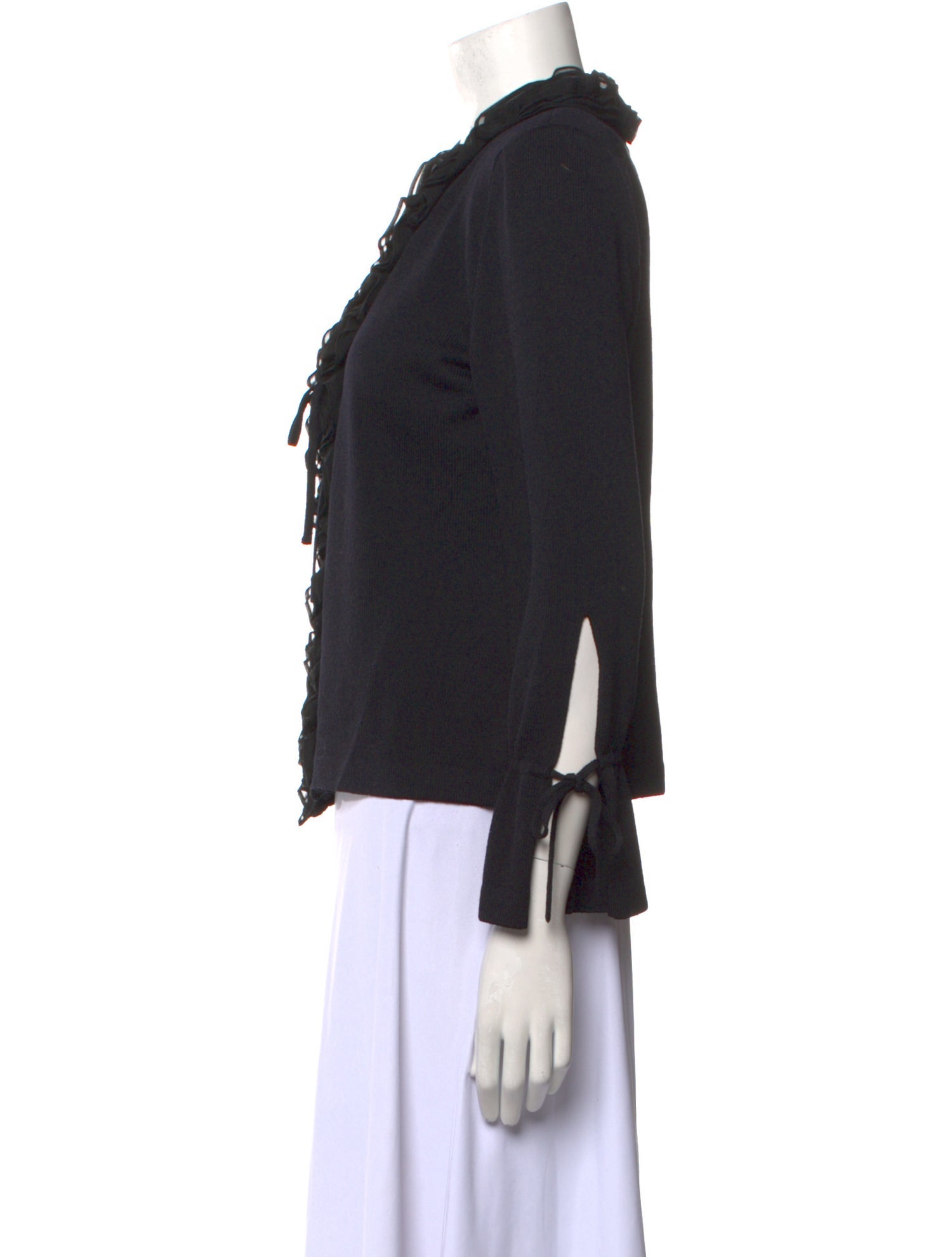 St. John Evening V-Neck Sweater