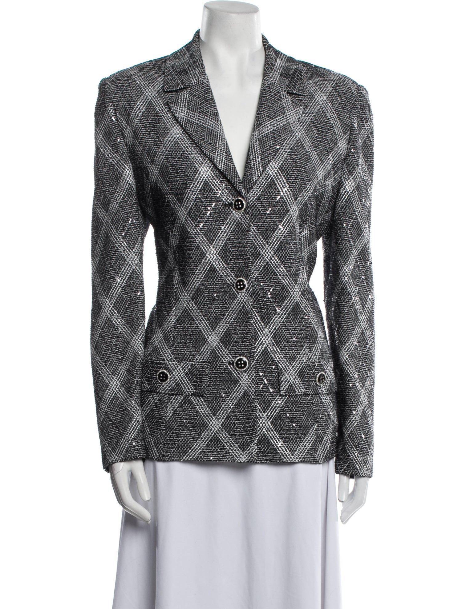 St. John Evening Printed Blazer