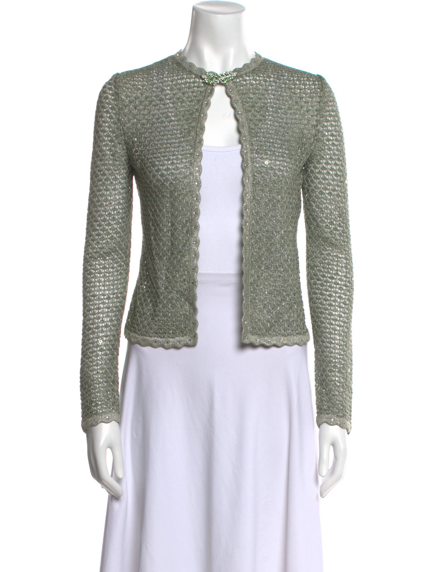 St. John Evening Crew Neck Sweater