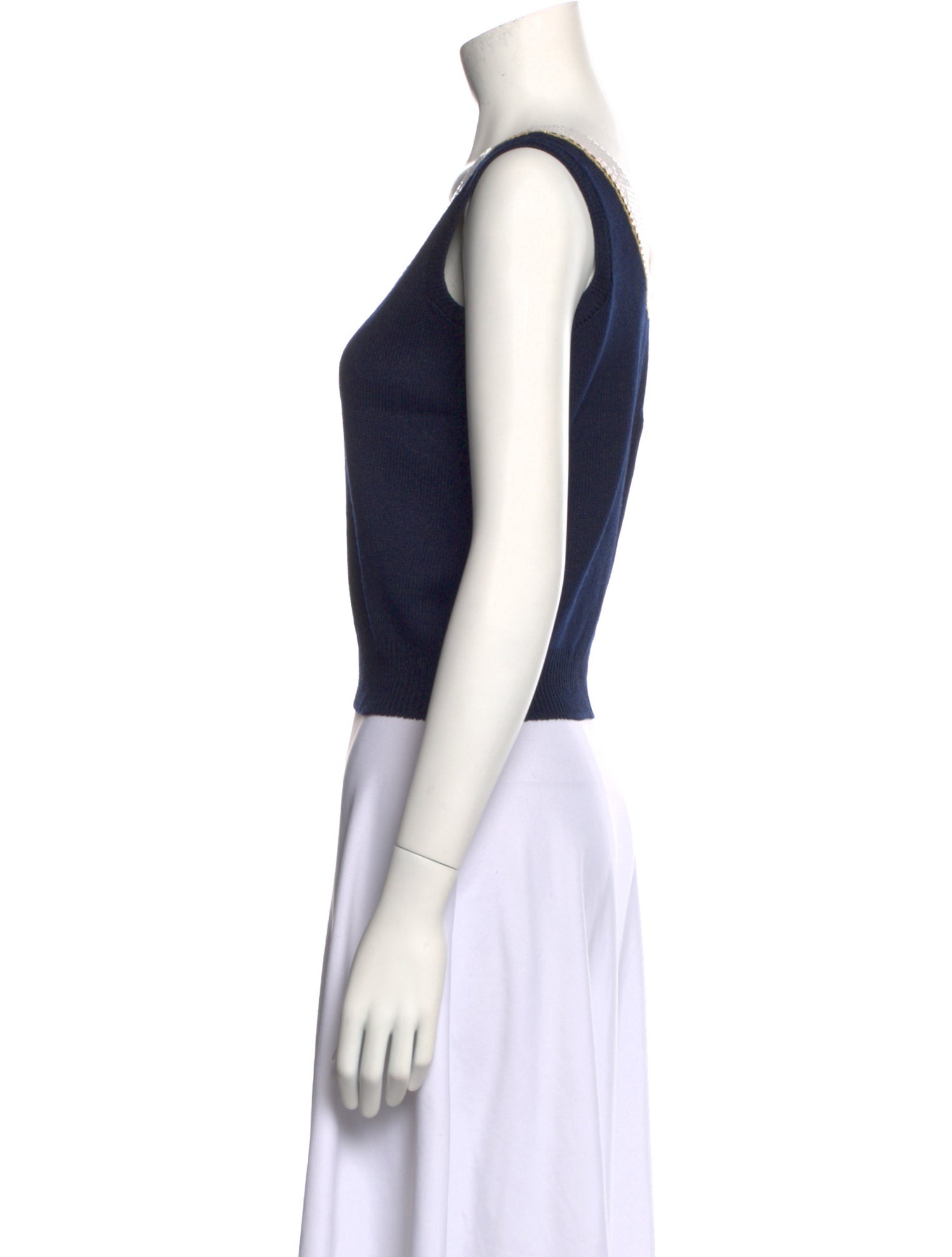 St. John Evening Scoop Neck Sweater