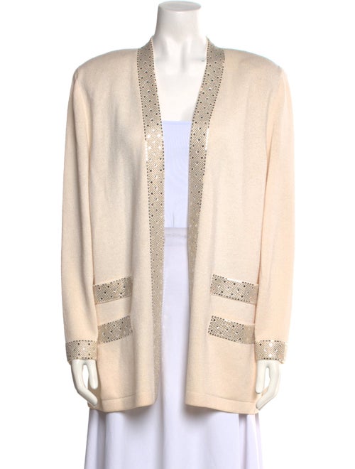 St. John Evening Open Front Sweater