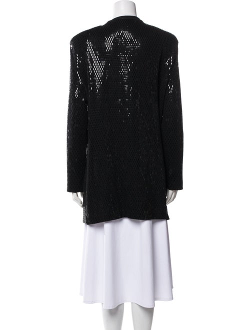 St. John Evening Sequin Embellishments Skirt Suit
