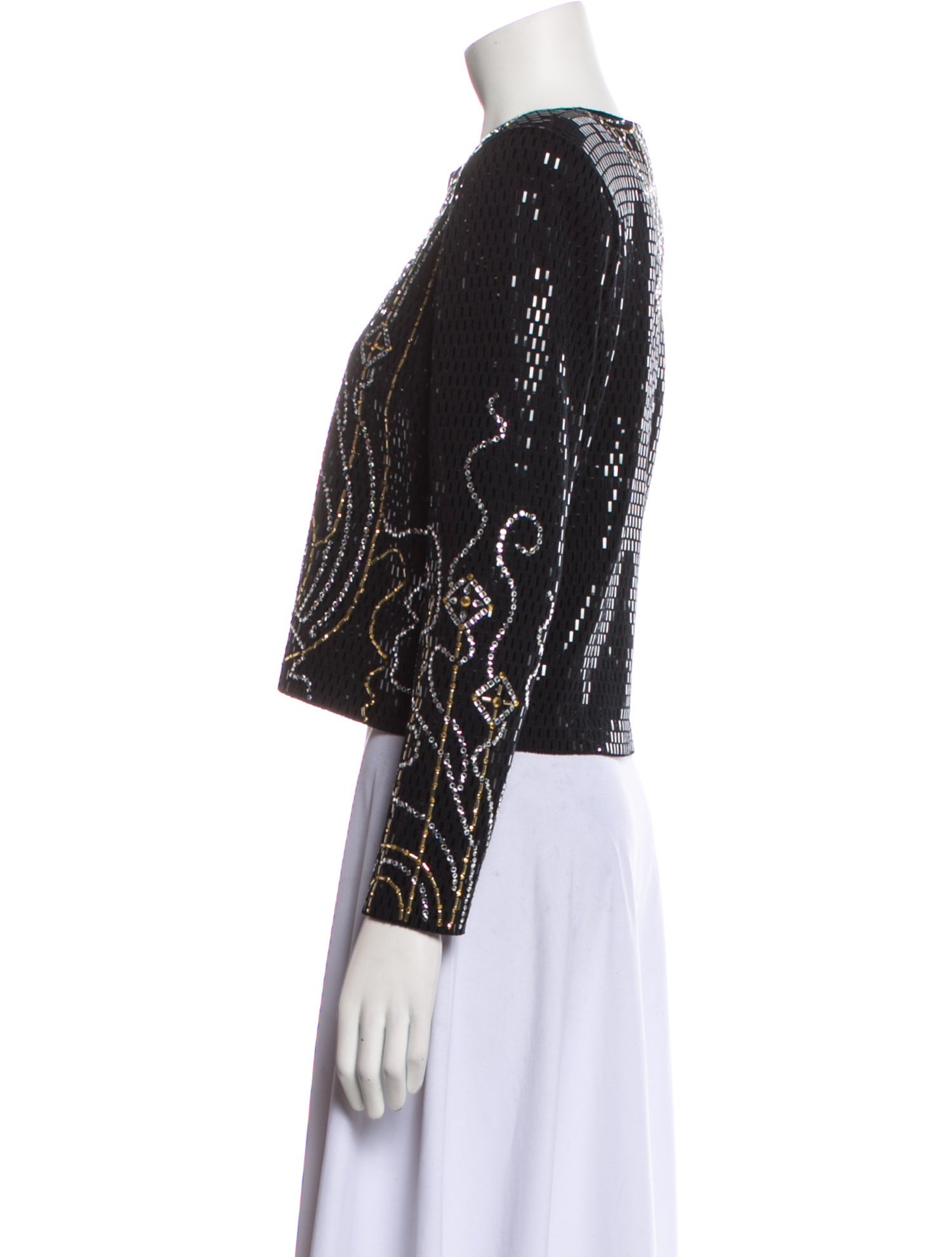St. John Evening Printed Evening Jacket