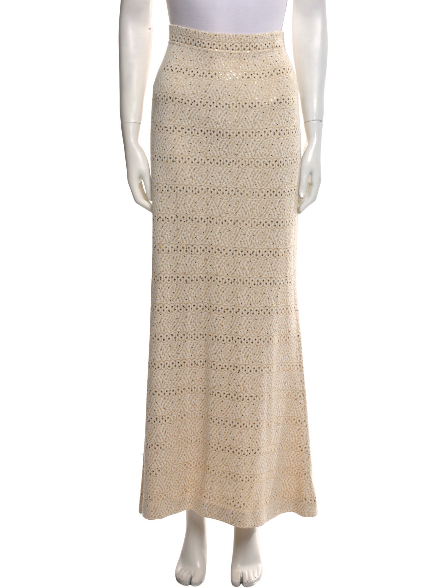 St. John Evening Printed Long Skirt