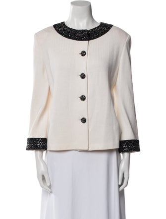 St. John Evening Wool Evening Jacket