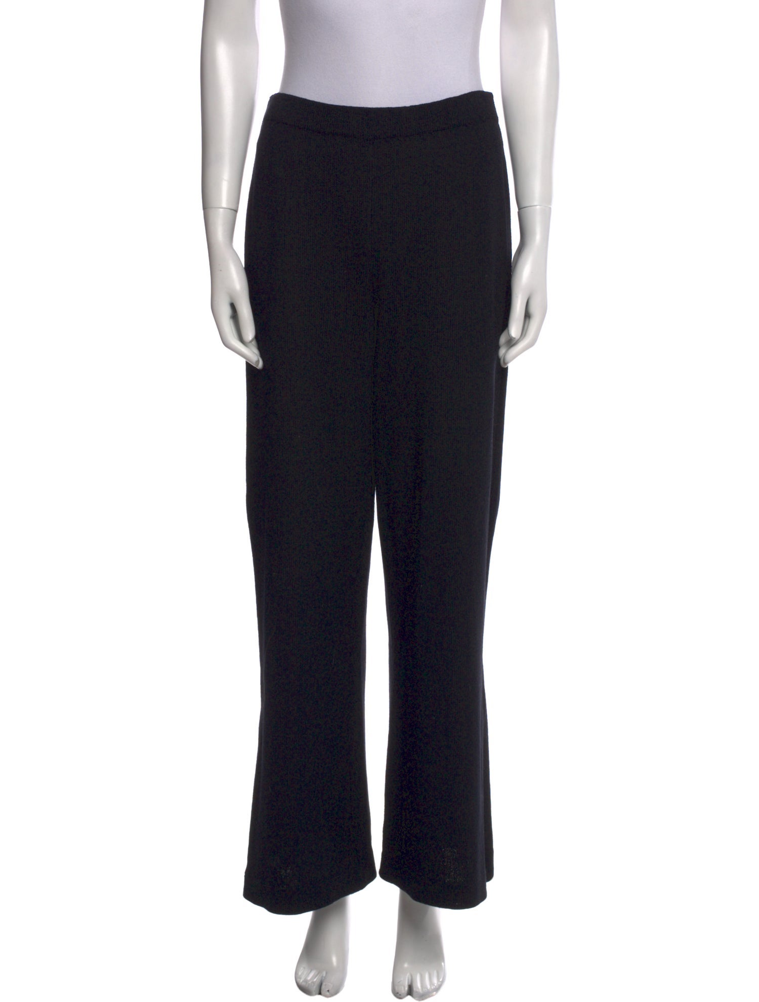 St. John Evening Wool Wide Leg Pants