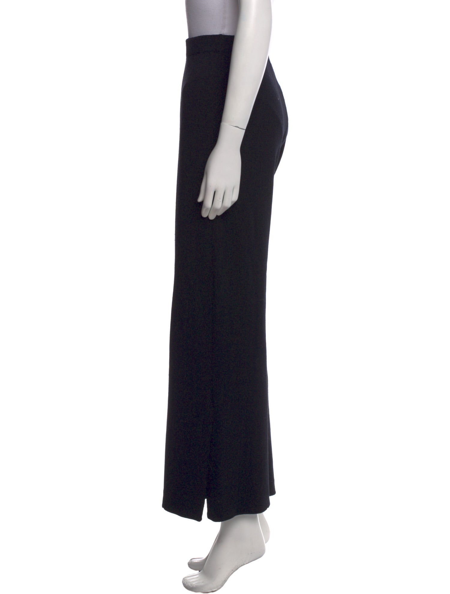 St. John Evening Wool Wide Leg Pants