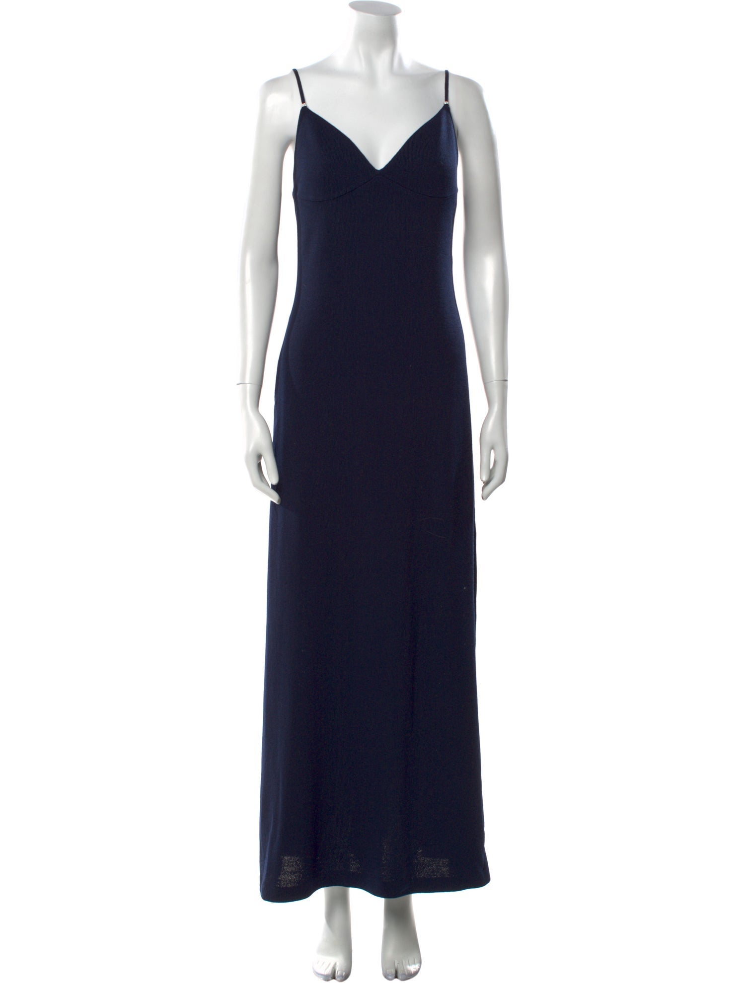 St. John Evening Wool Long Dress