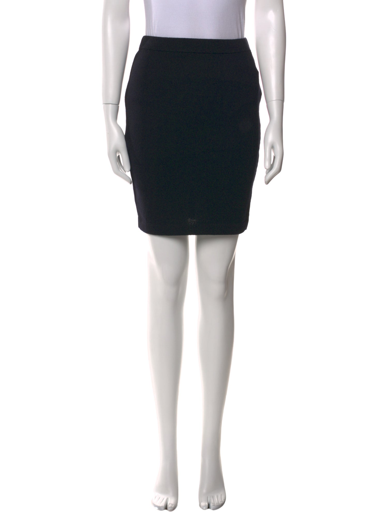 St. John Evening Wool Mini Skirt