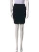 St. John Evening Wool Mini Skirt