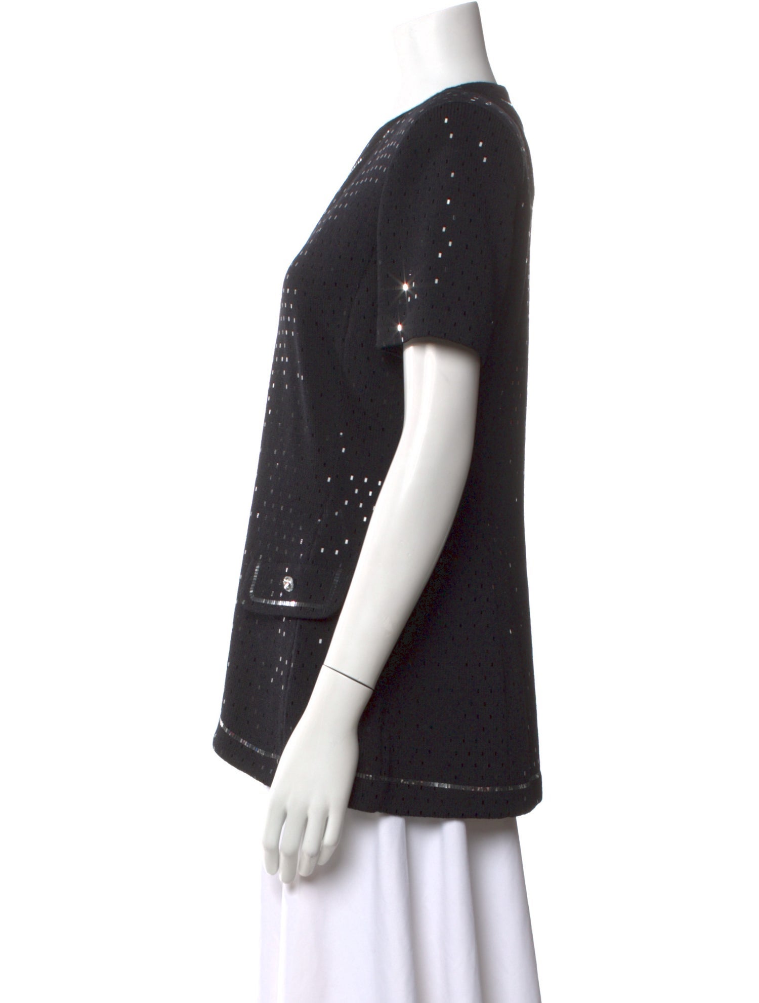 St. John Evening Open Front Sweater