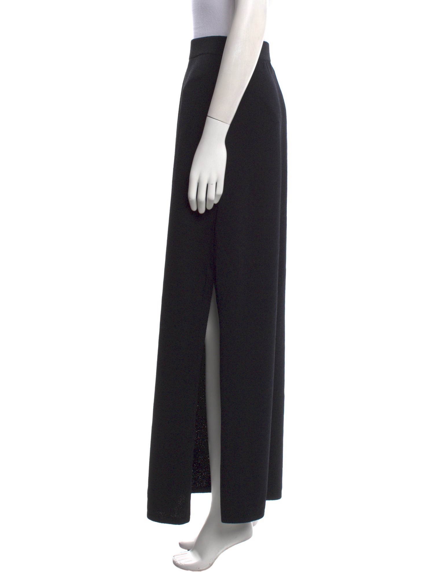 St. John Evening Wool Midi Length Skirt