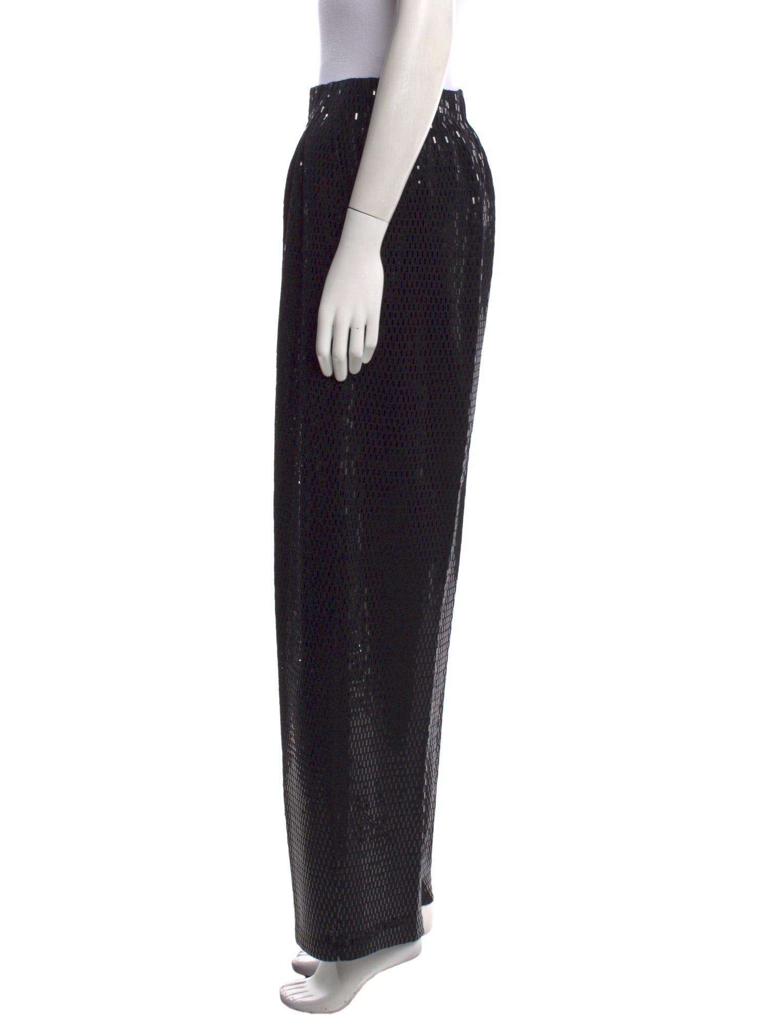 St. John Evening Sequin Wide Leg Pants