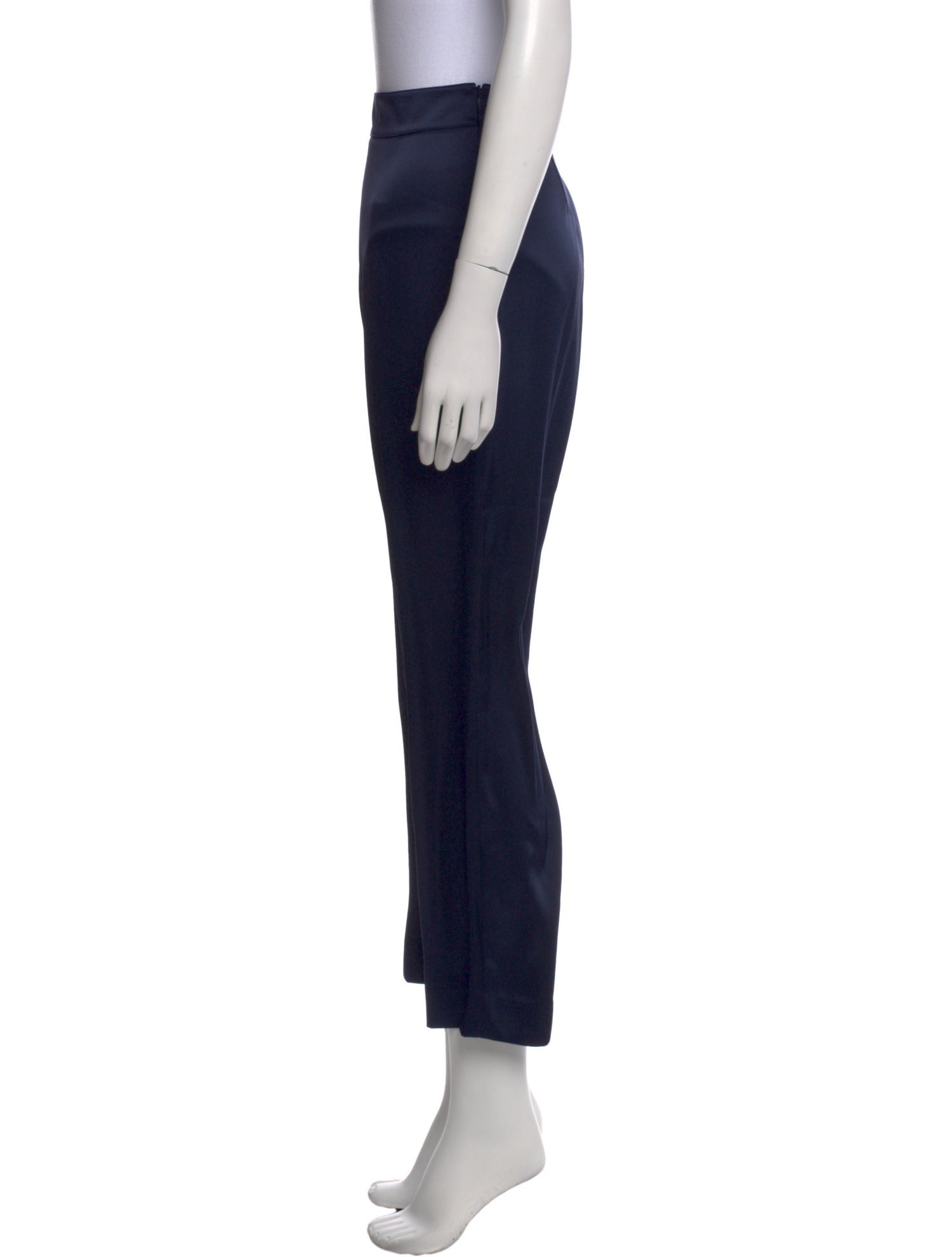 St. John Evening Wool Straight Leg Pants
