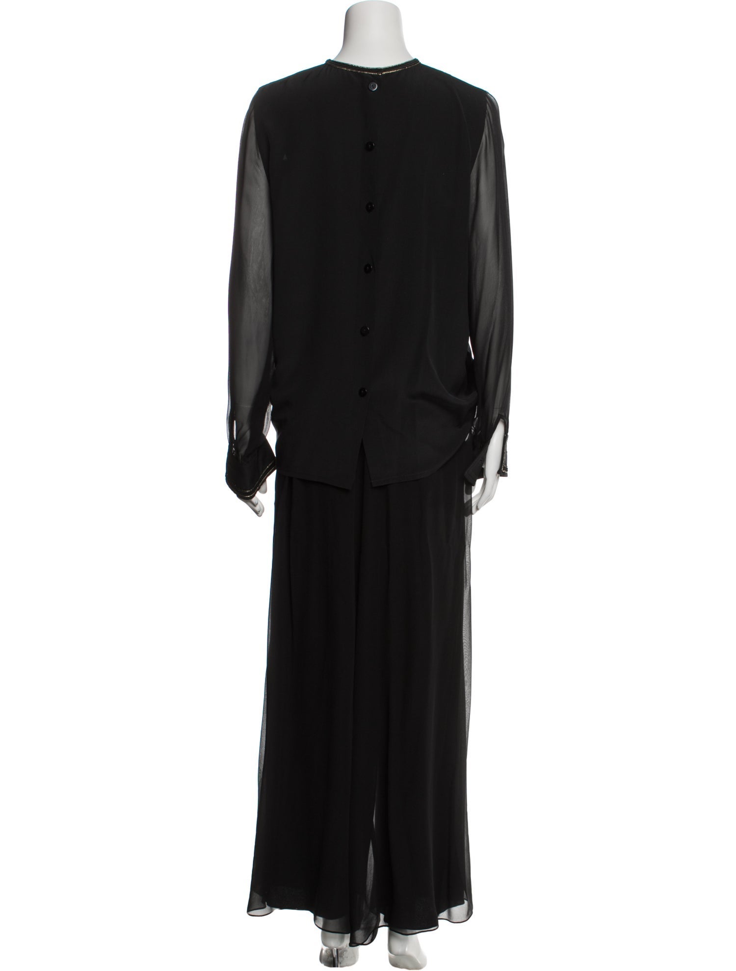 St. John Evening Silk Skirt Set