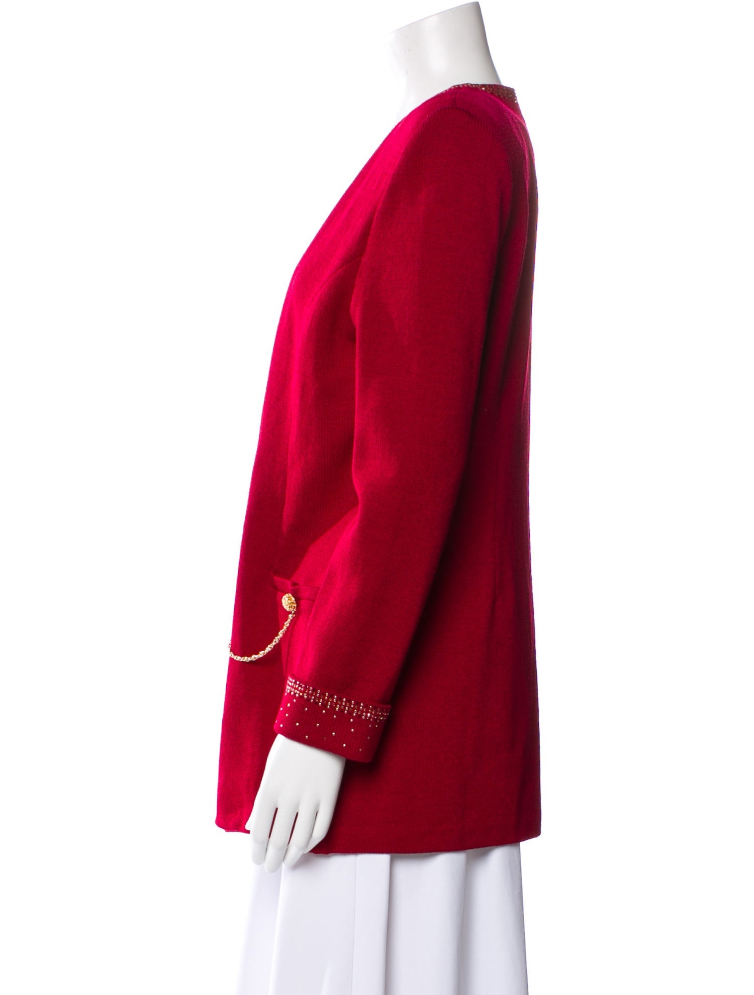 St. John Evening Wool Coat