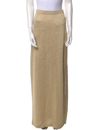 St. John Evening Wool Long Skirt