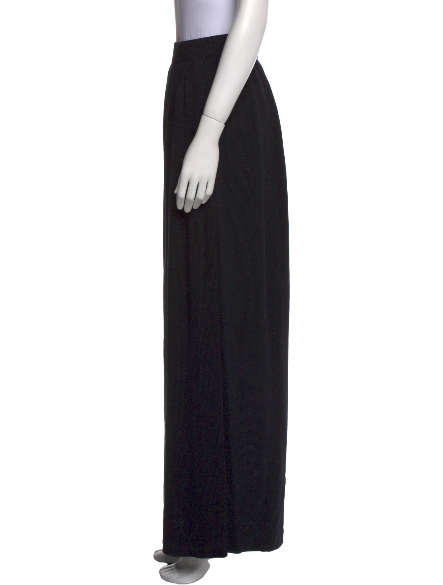 St. John Evening Pleated Accents Long Skirt