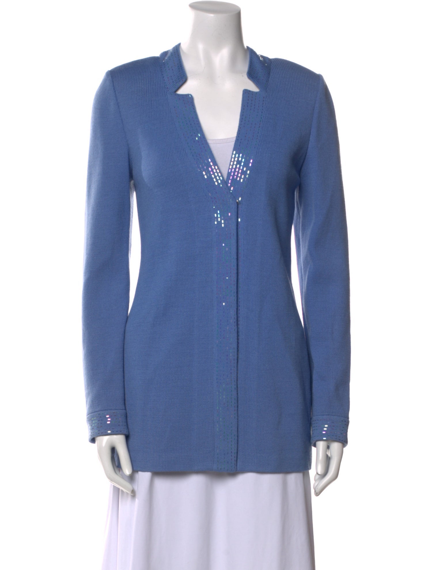 St. John Evening V-Neck Sweater