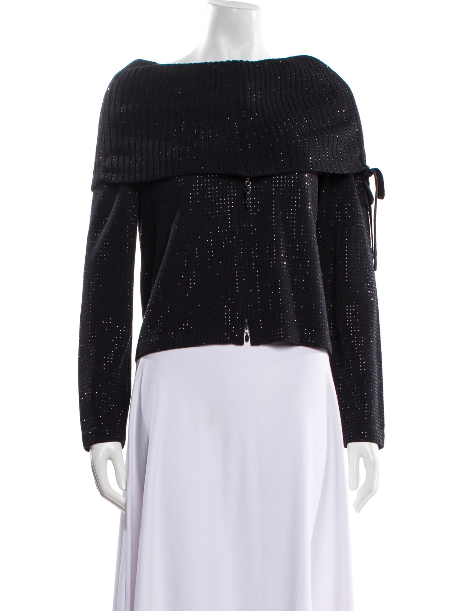 St. John Evening Cowl Neck Sweater