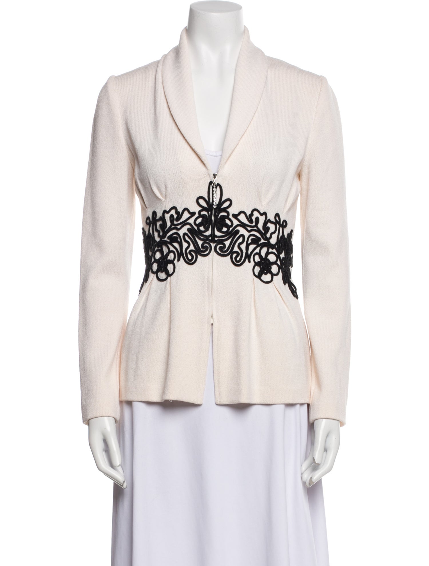 St. John Evening Printed Evening Jacket