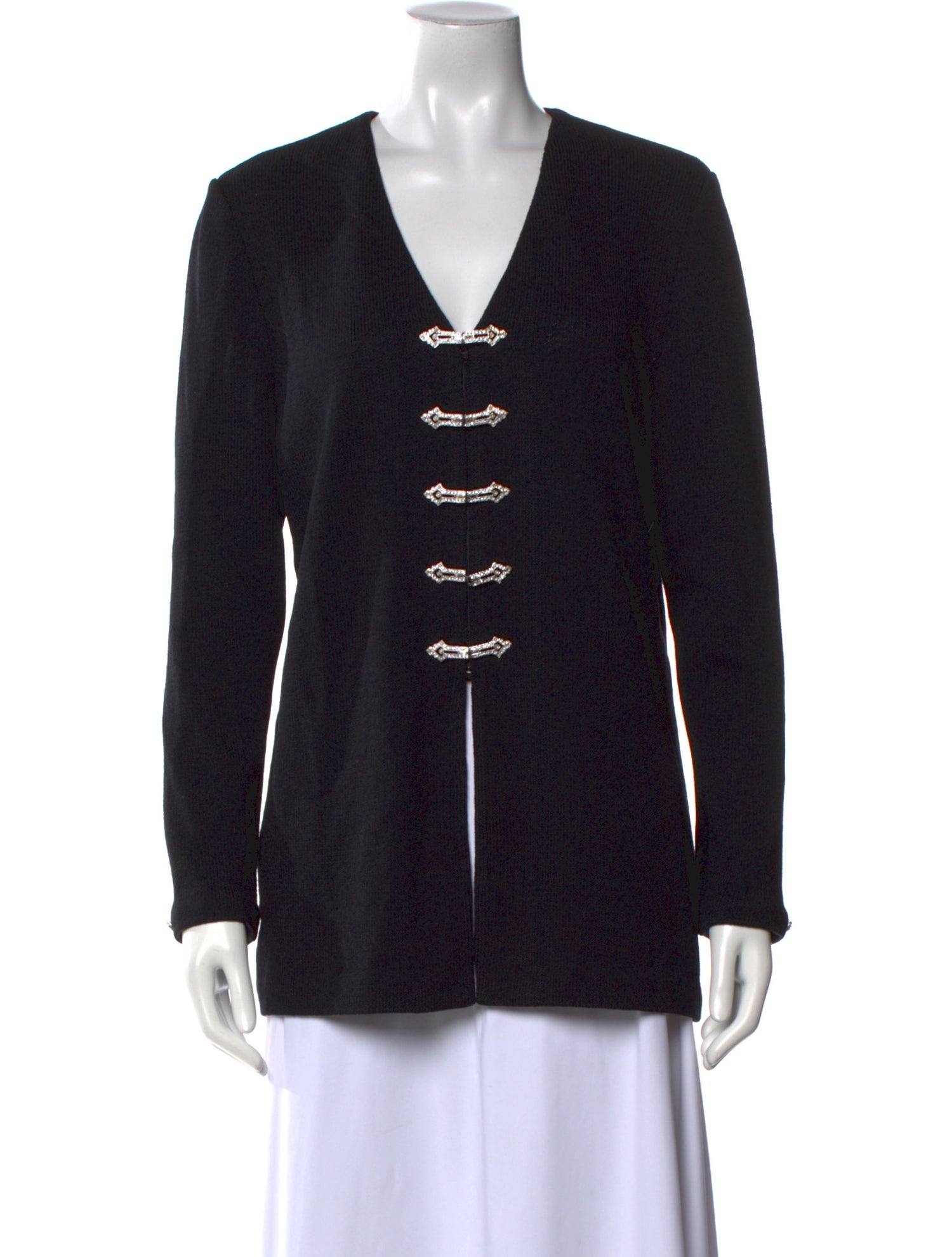 St. John Evening V-Neck Sweater