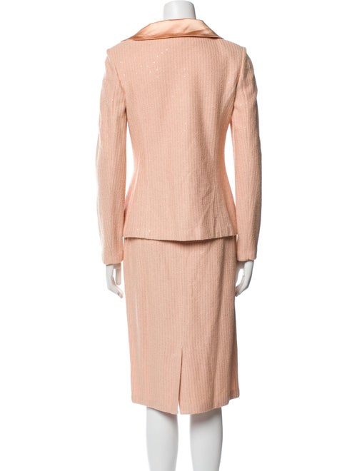 St. John Evening Wool Skirt Set