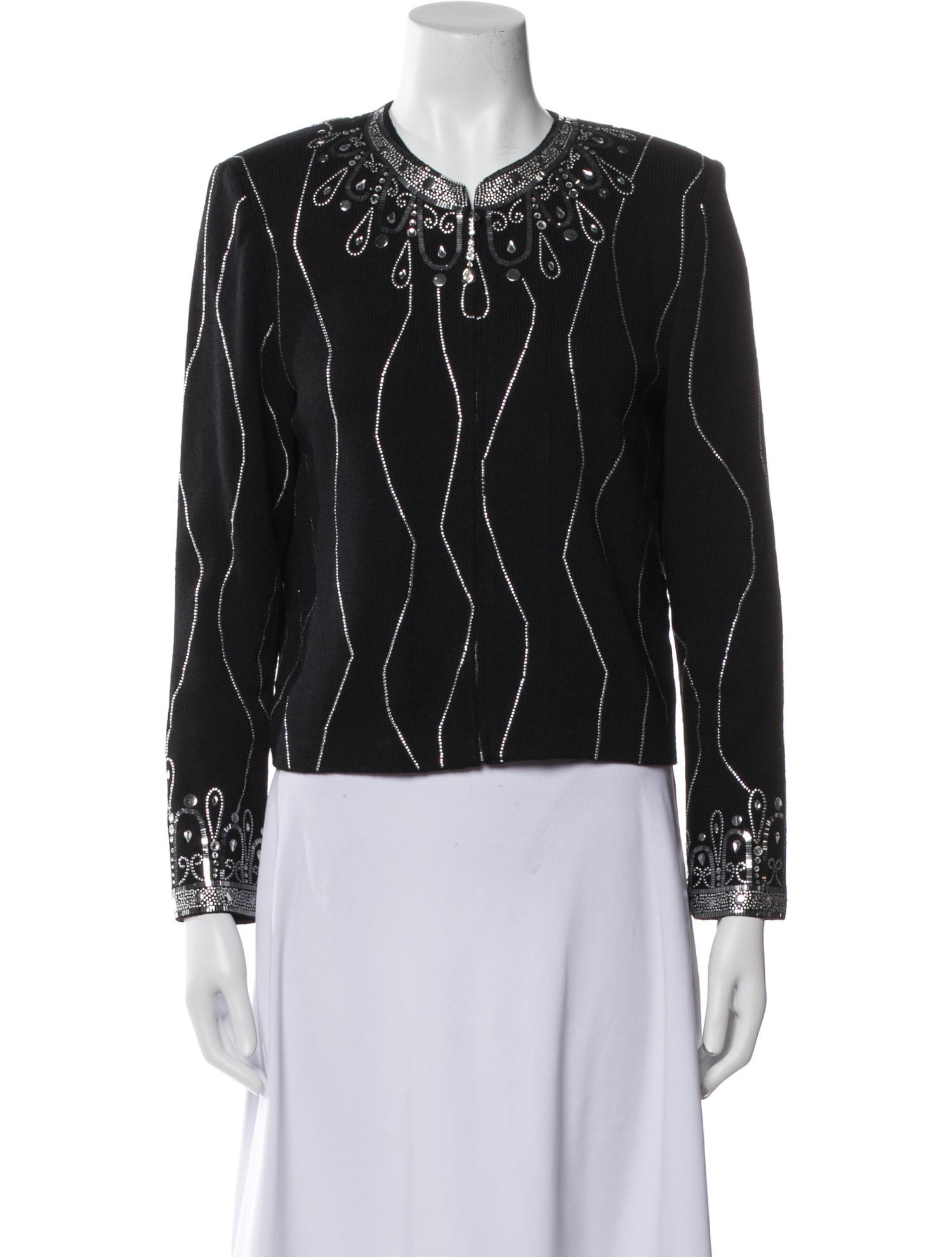 St. John Evening Patterned Evening Jacket