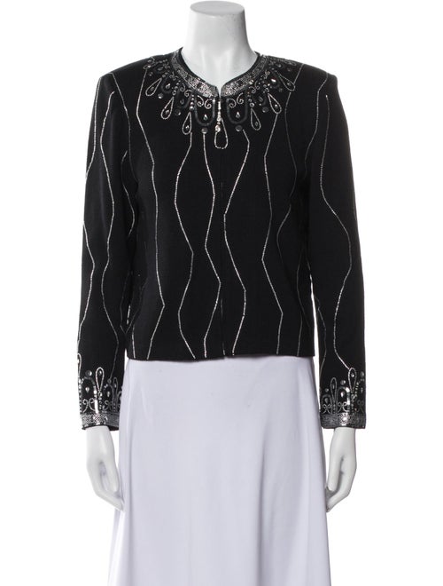 St. John Evening Patterned Evening Jacket