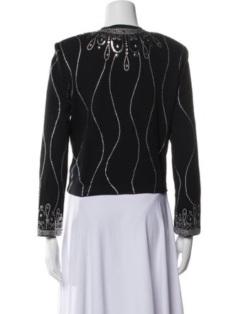 St. John Evening Patterned Evening Jacket