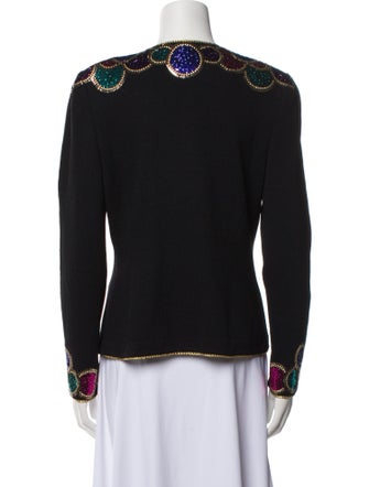 St. John Evening Printed Pantsuit