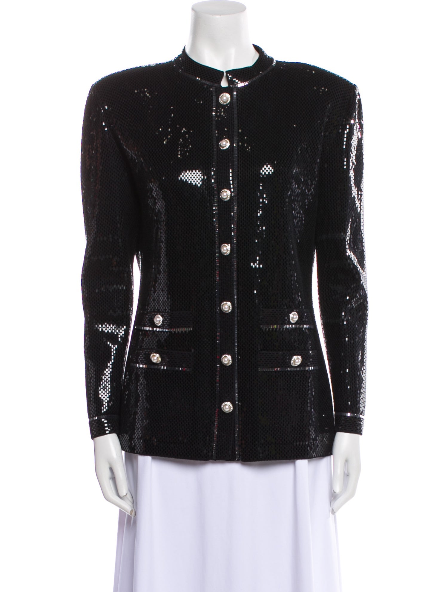 St. John Evening Sequin Evening Jacket