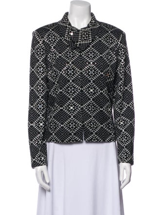 St. John Evening Printed Evening Jacket