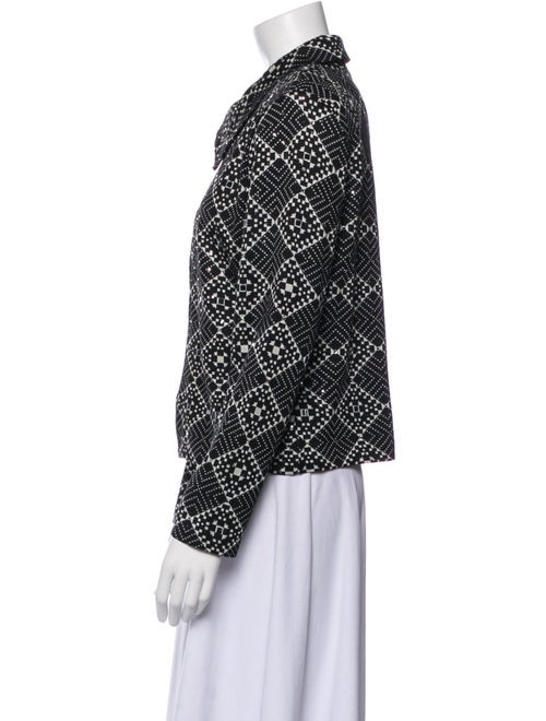 St. John Evening Printed Evening Jacket