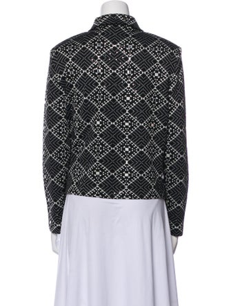 St. John Evening Printed Evening Jacket