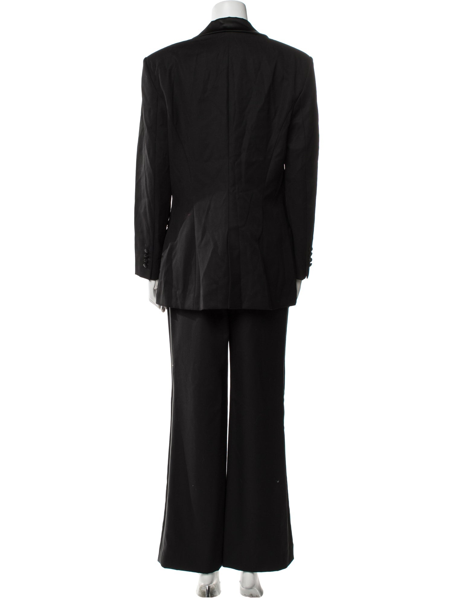 St. John Evening Wool Pant Set