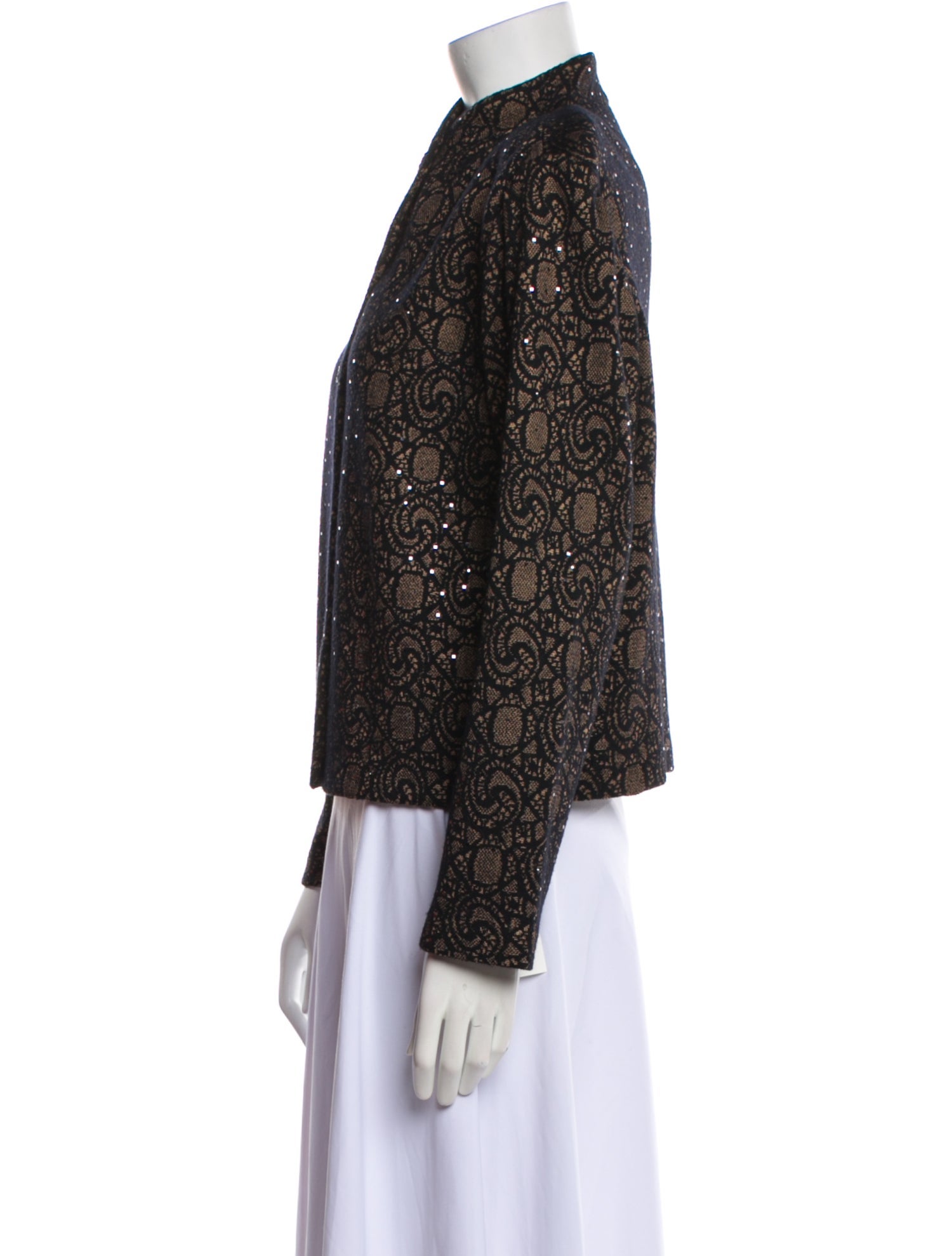 St. John Evening Tweed Pattern Jacket